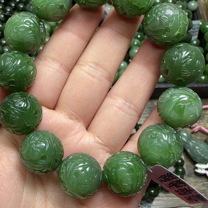 和田玉手链未镶嵌