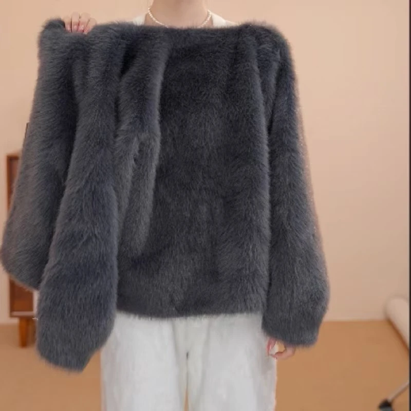 XF-2025新款时尚高端雪兰貂外套