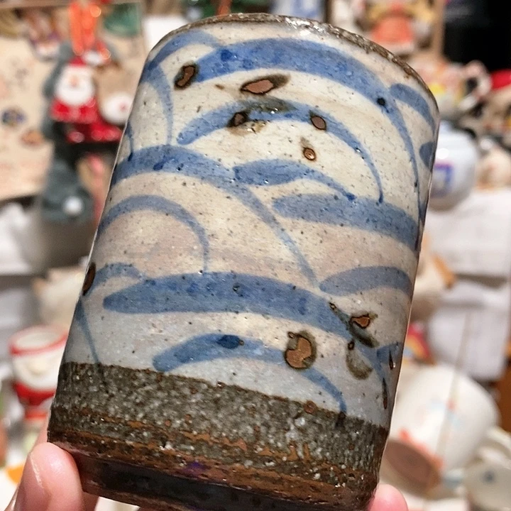 搪瓷陶胎手握杯…………