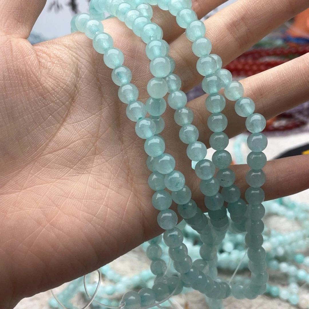 玛瑙/玉髓合金珠宝半成品一条装卡6玉髓清仓不退换