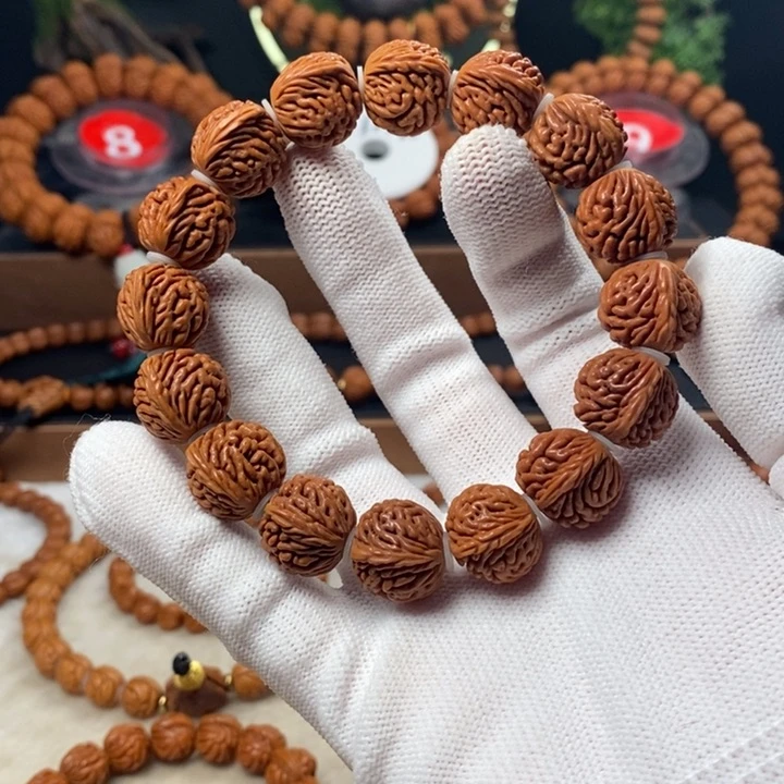 桃核吊坠秦岭龙纹