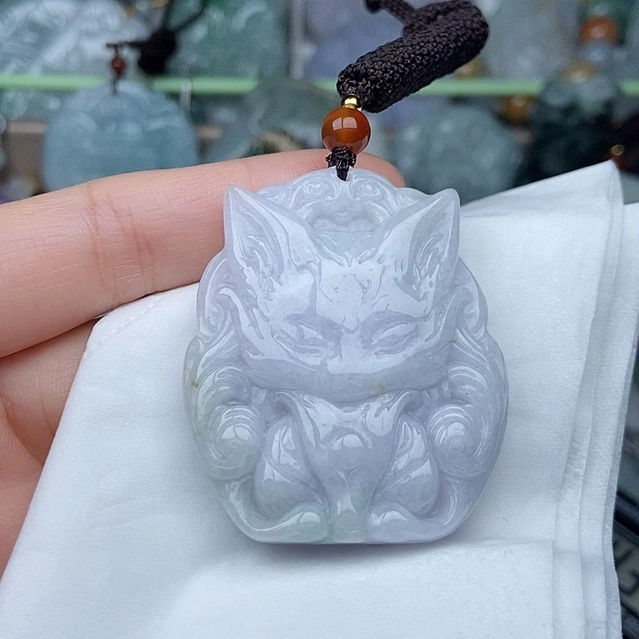 翡翠未镶嵌颈饰翡翠双面