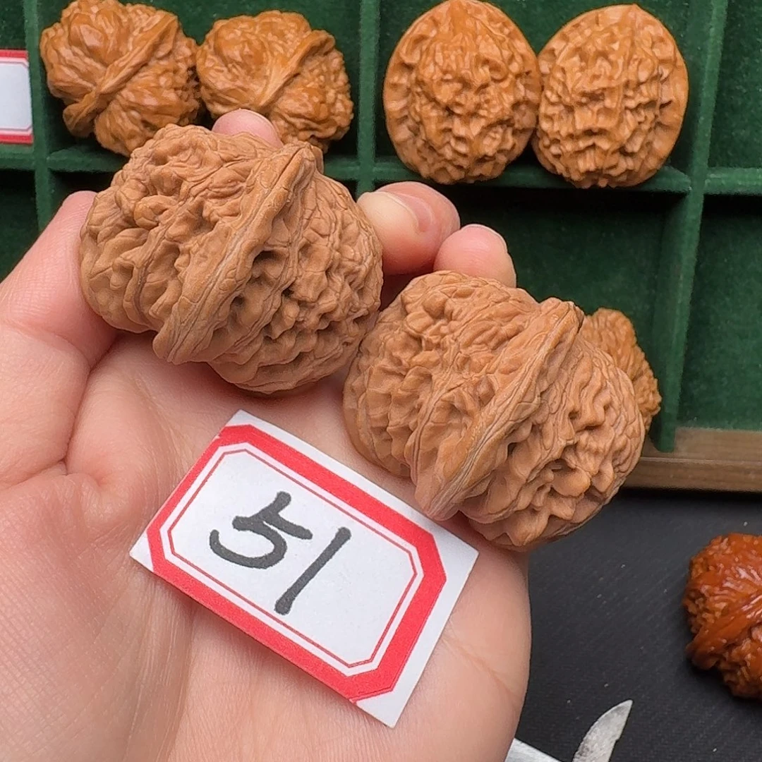 吊坠文玩核桃全品45尺四座楼