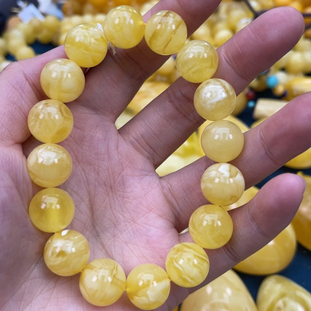 琥珀裸石未镶嵌琥珀蜜蜡w 708
