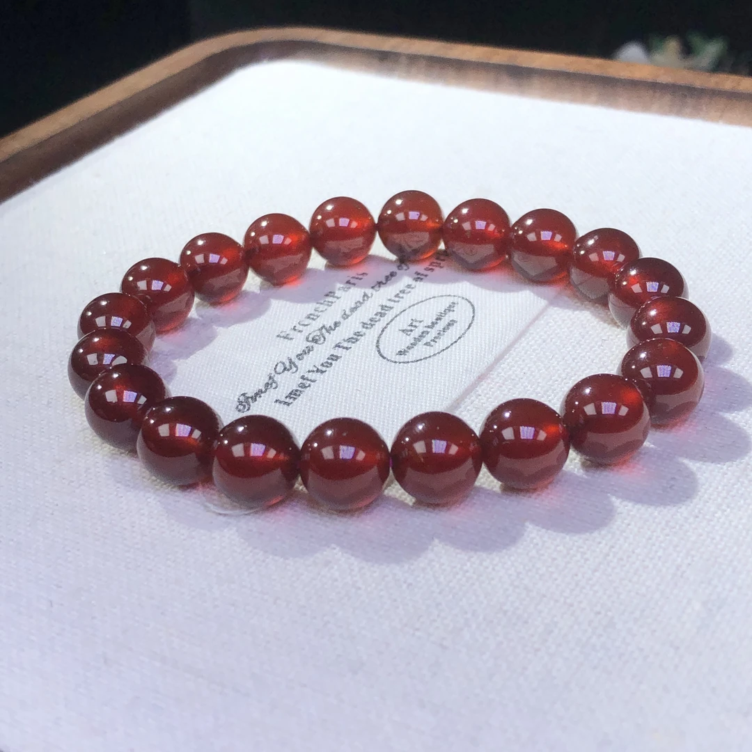 橙红石榴石单圈9+