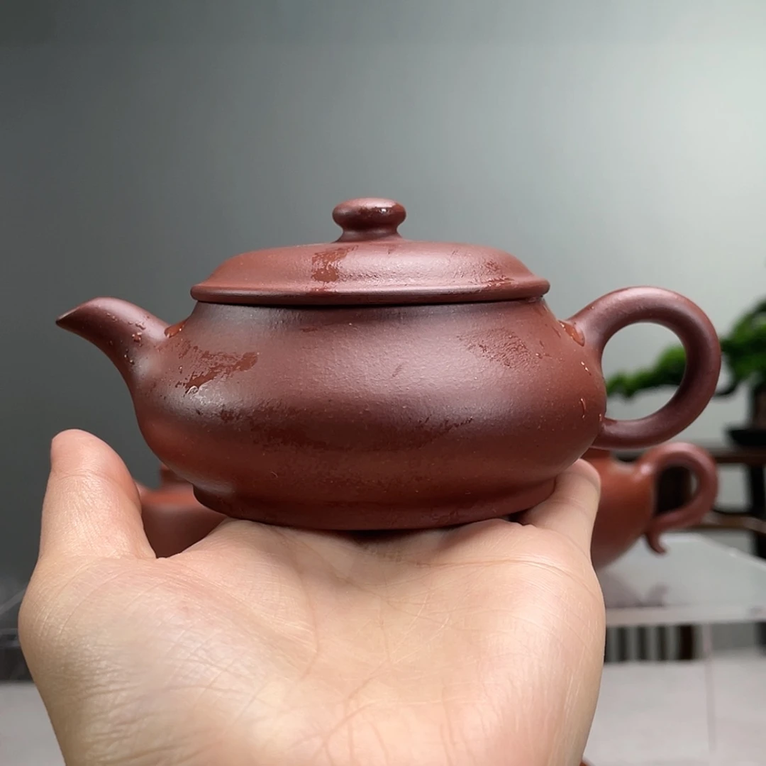 【闪购商品】茶壶紫砂黑紫泥明炉容量150cc