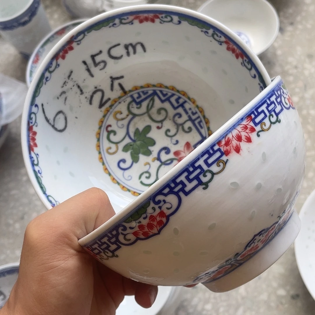 碗景德镇高温细白瓷餐具