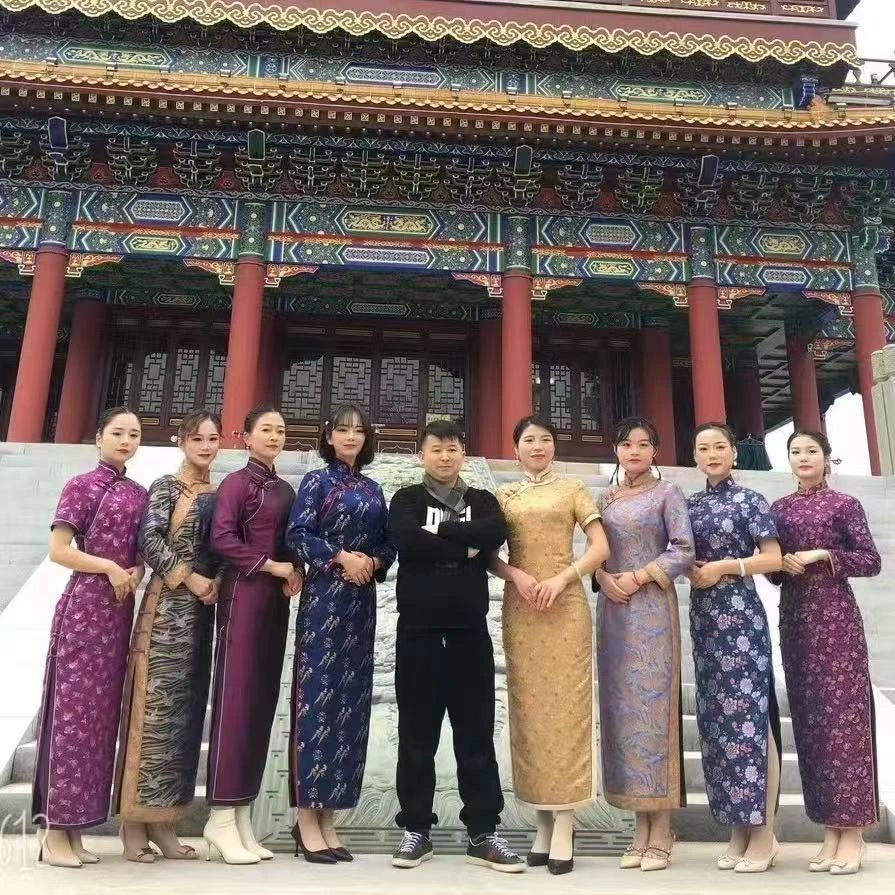 【胖哥旗袍     整价      中价     备用】时尚气质国风高端装旗袍