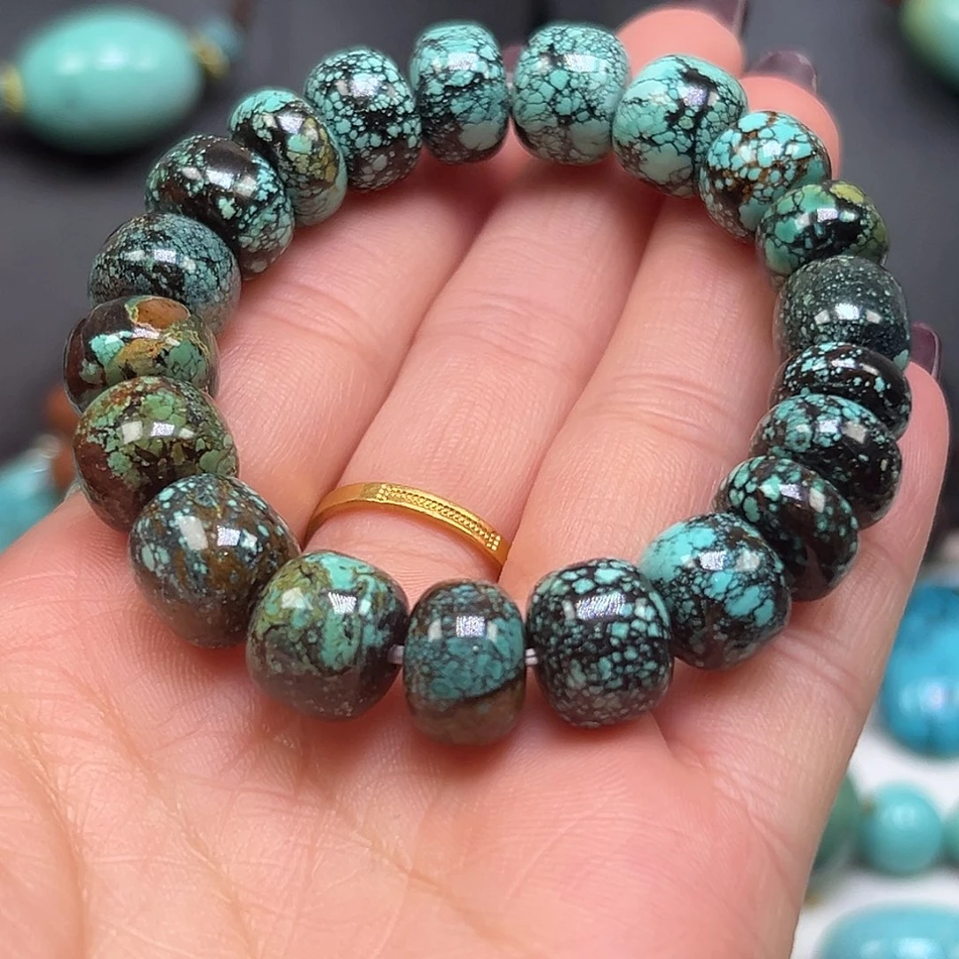 绿松石珠宝奇石未镶嵌任***行