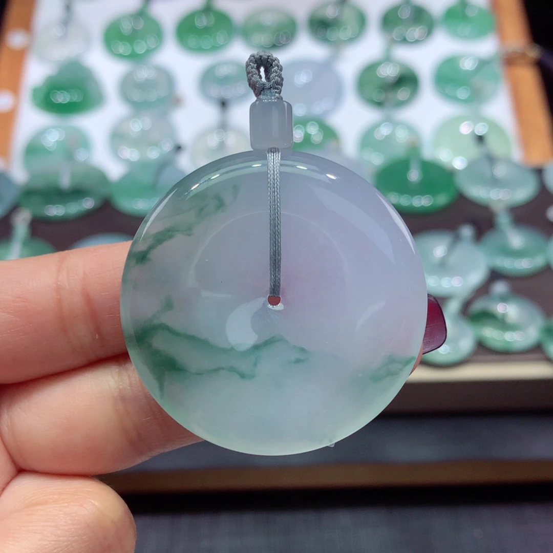 颈饰未镶嵌翡翠12尺寸41.4*6.1