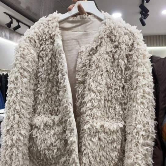 皮毛一体外套福利清版