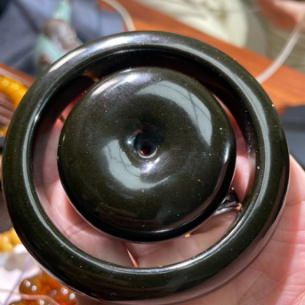 满黑满药药珀松香味手镯一套