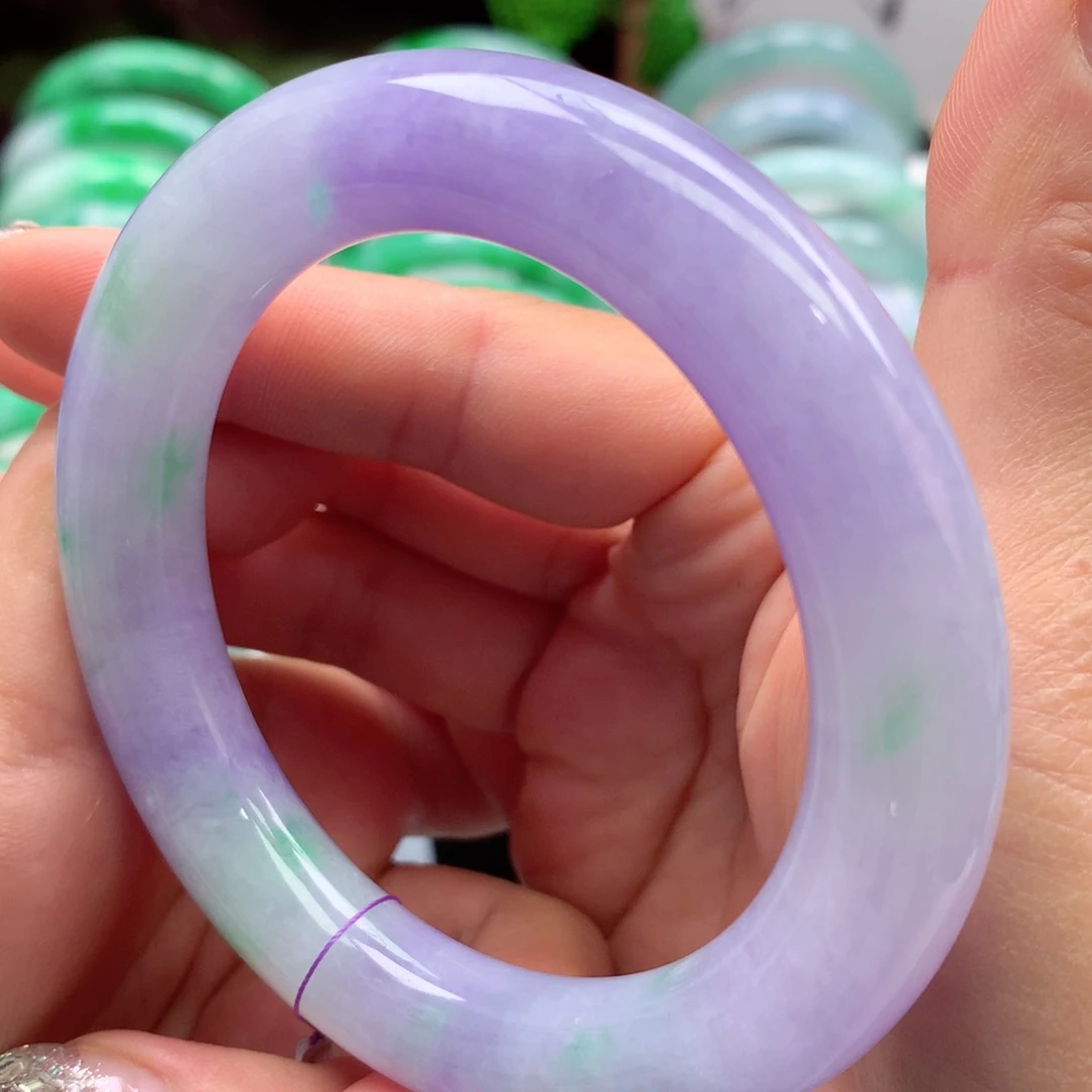 未镶嵌手镯翡翠缅甸58.2圈口