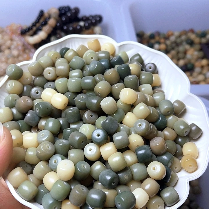 吊坠白玉菩提白玉菩提10海盐之切100颗卡灯牌宠100颗