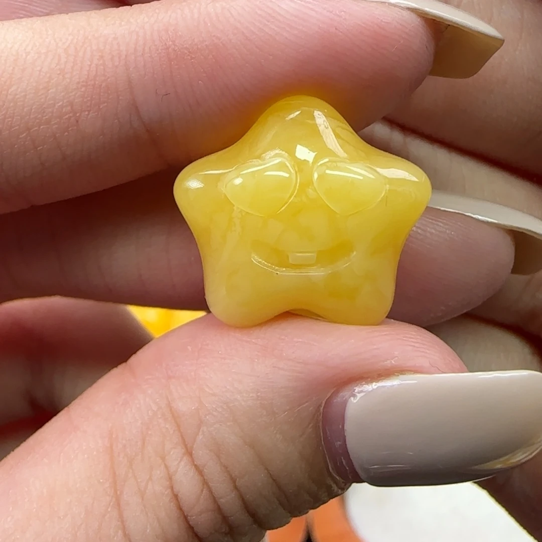 裸石琥珀未镶嵌追****6天然蜜蜡