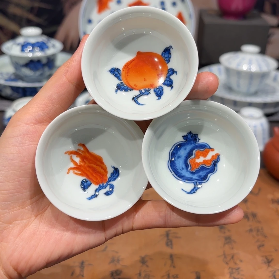 手工手绘陶瓷茶具