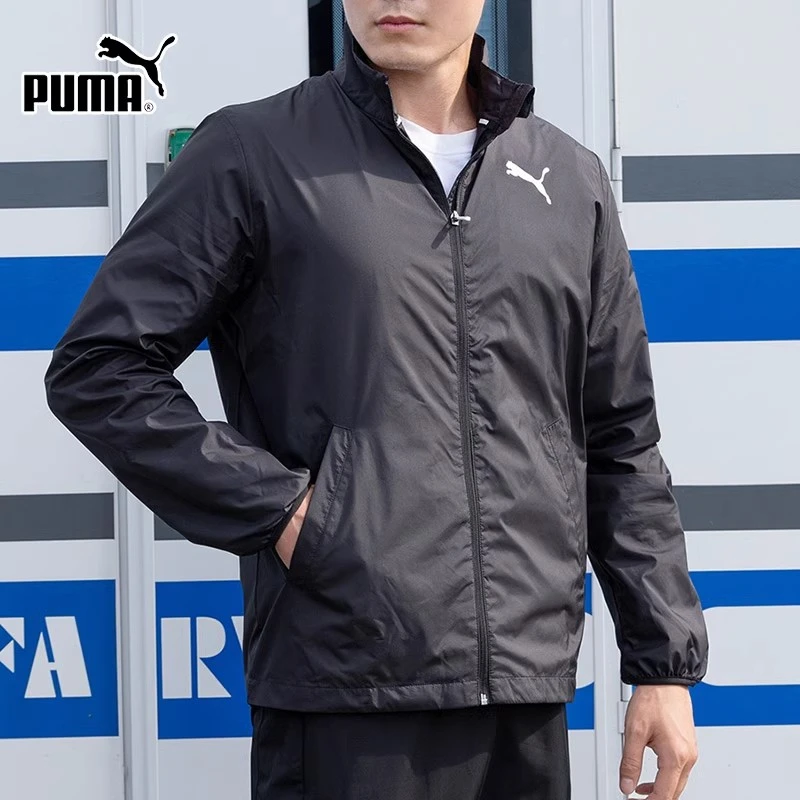 [流光风]PUMA彪马梭织夹克男装时尚休闲服户外训练运动上衣680657