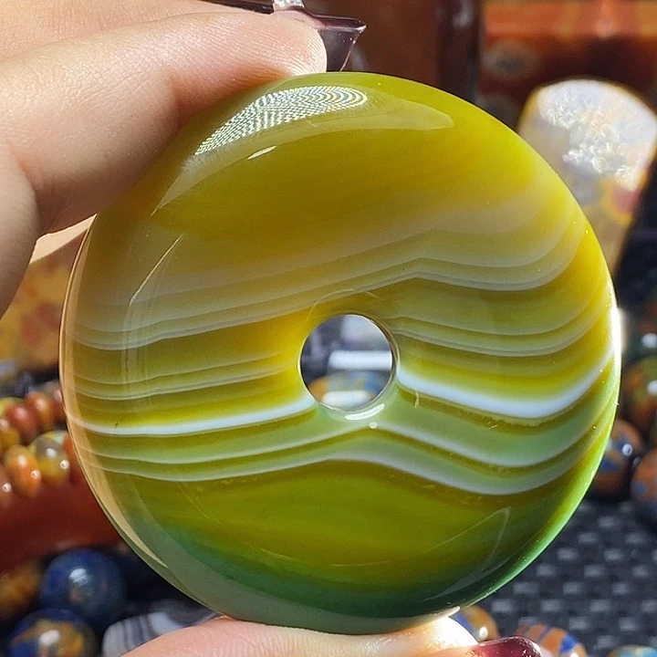 勇***少玛瑙/玉髓未镶嵌颈饰