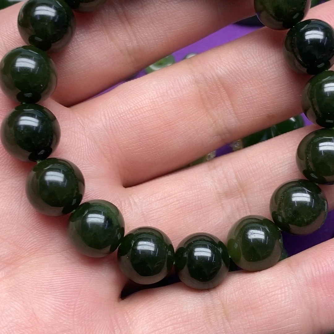 和田玉（碧玉）未镶嵌手串