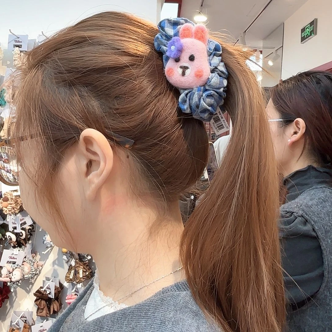 皮质铁合金发饰发夹