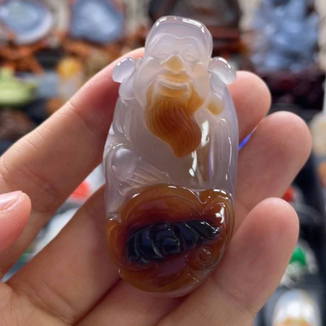 【闪购商品】玛瑙/玉髓未镶嵌珠宝半成品未***明