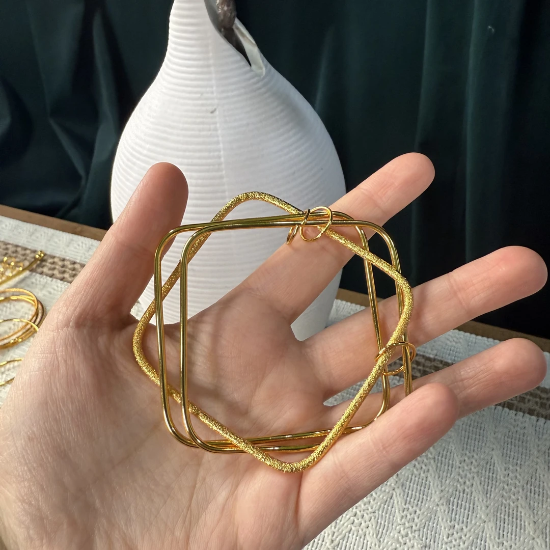 铜合金手镯 Z铜合金TJ051 铜合金首饰 手镯单件