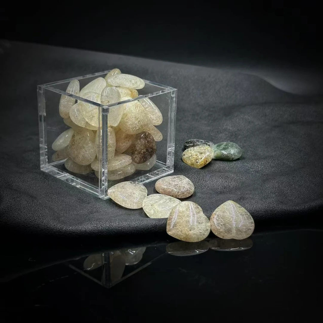 【缪老师严选】SJ1042 傲雪凌霜 水晶爱心吊坠 多样性发其一