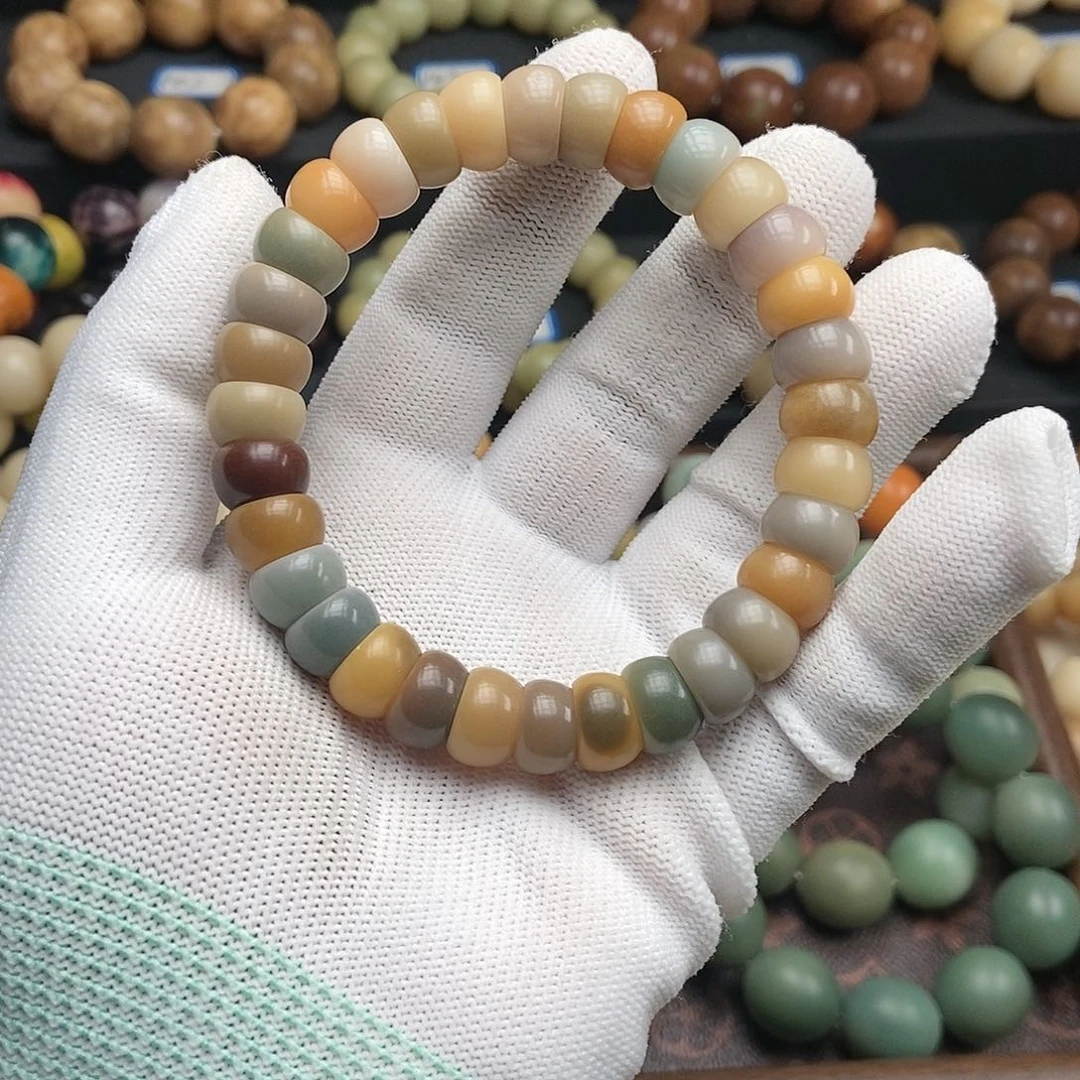 菩提根/象牙果吊坠12mm碗肠多宝色