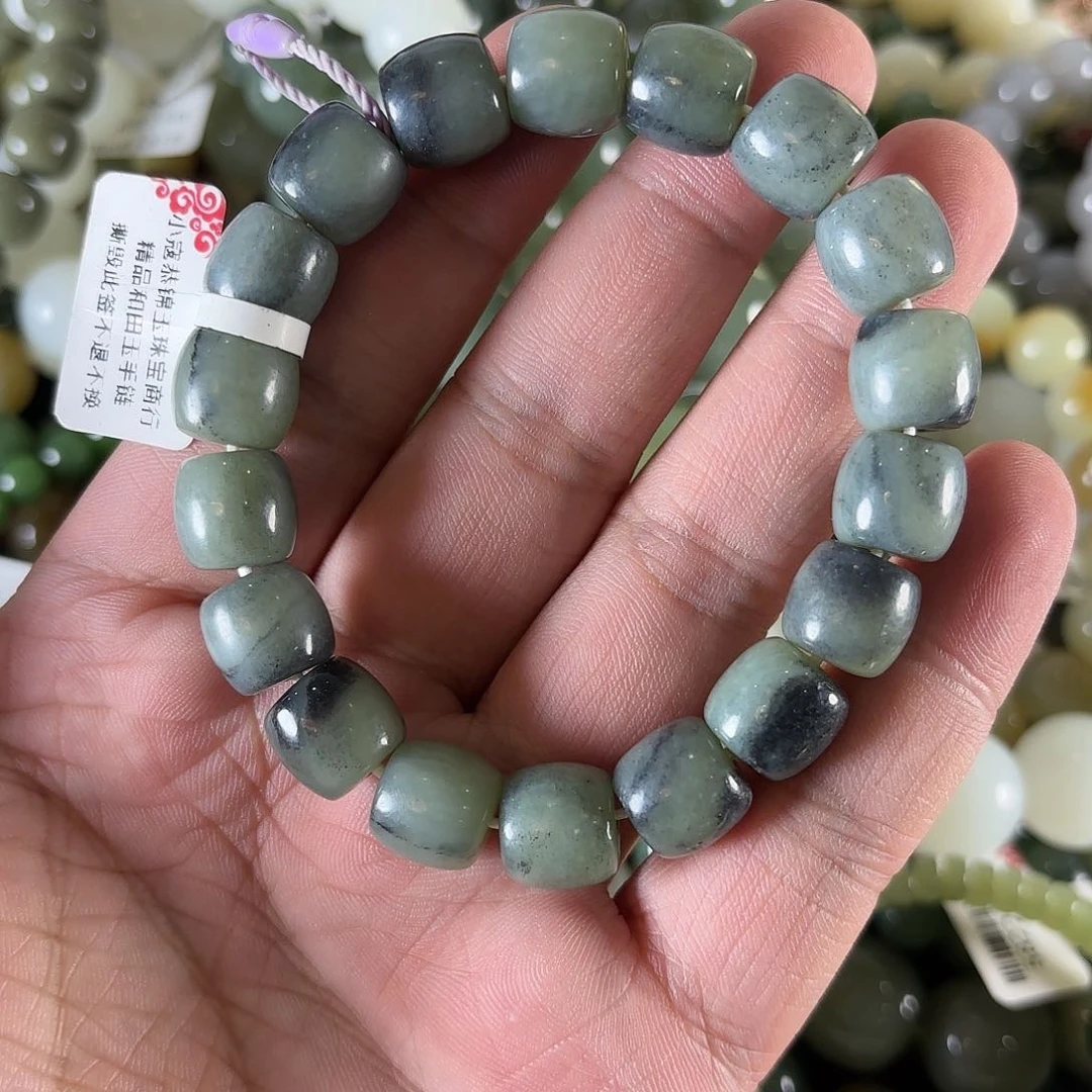 和田玉手链未镶嵌W327