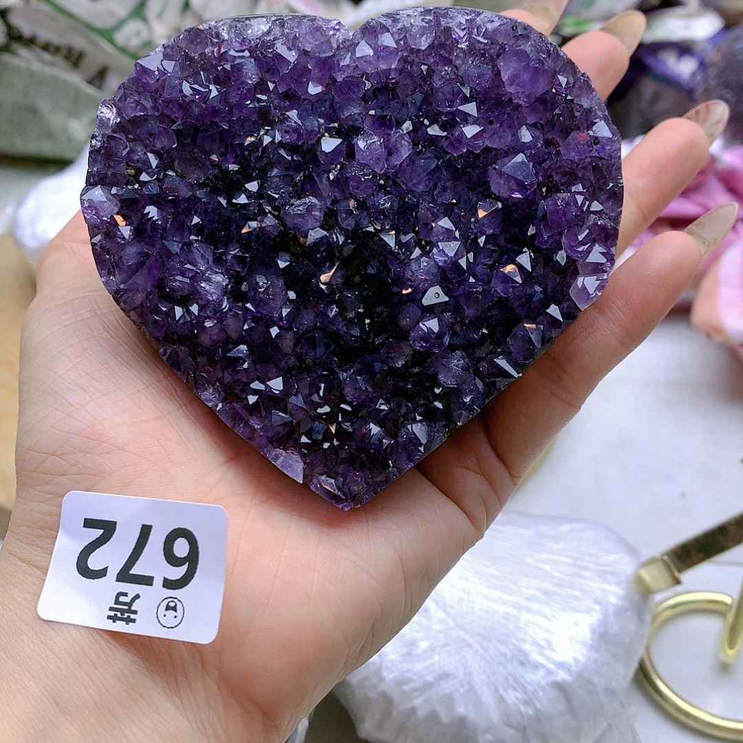紫晶大型摆件（非配饰）未镶嵌