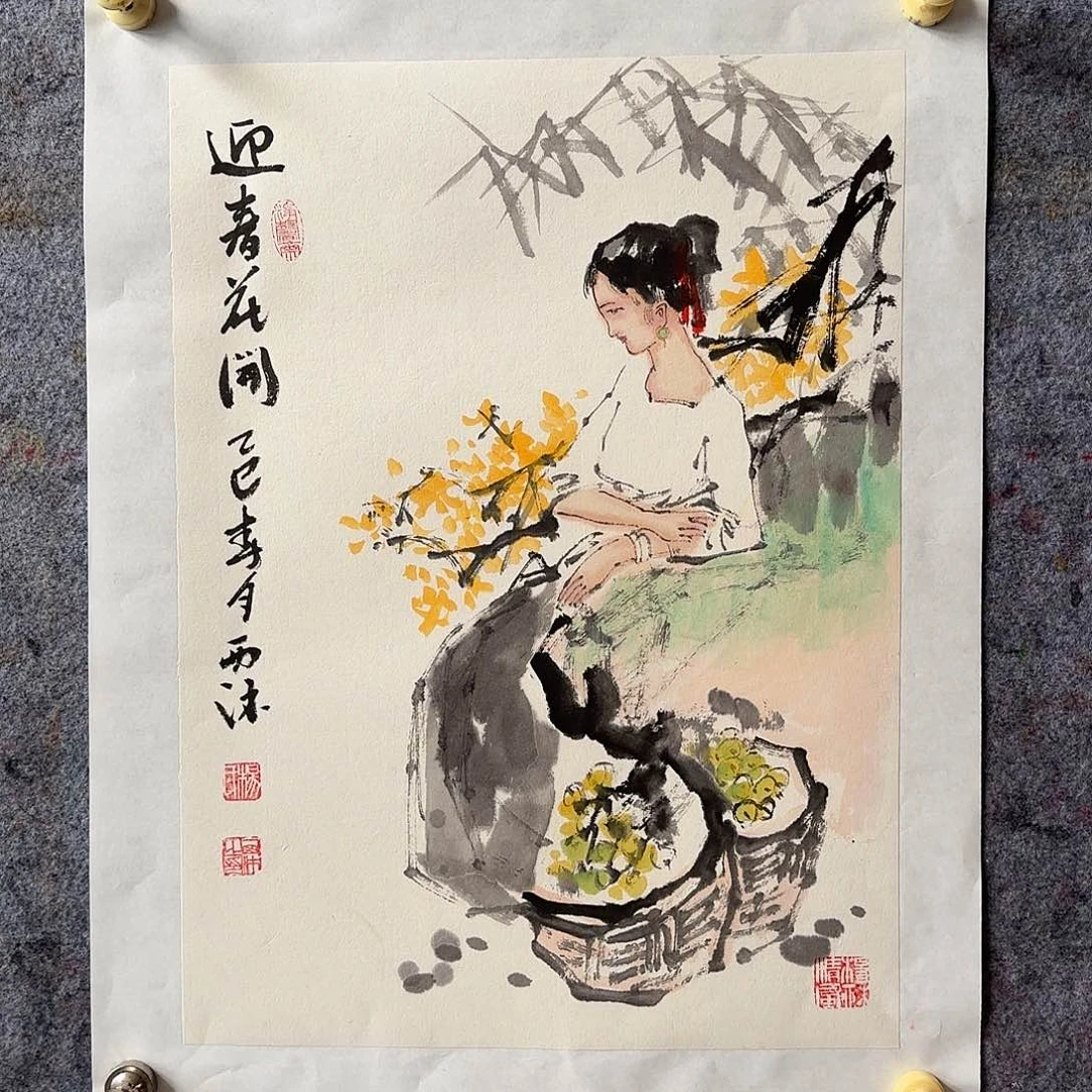国画走进著名导师杨西沐工作室