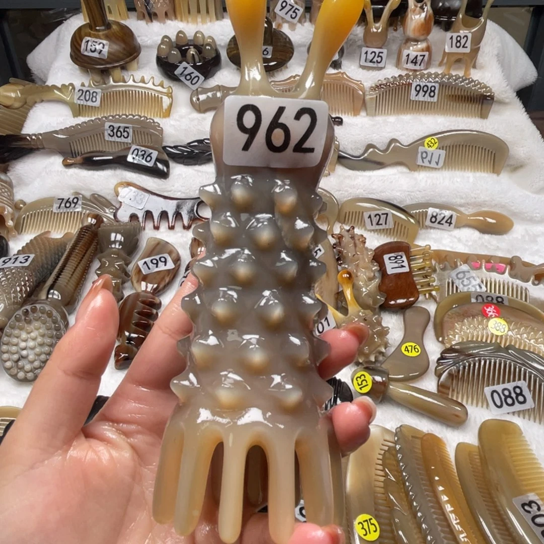 疯***爱牛角梳牛角福利款