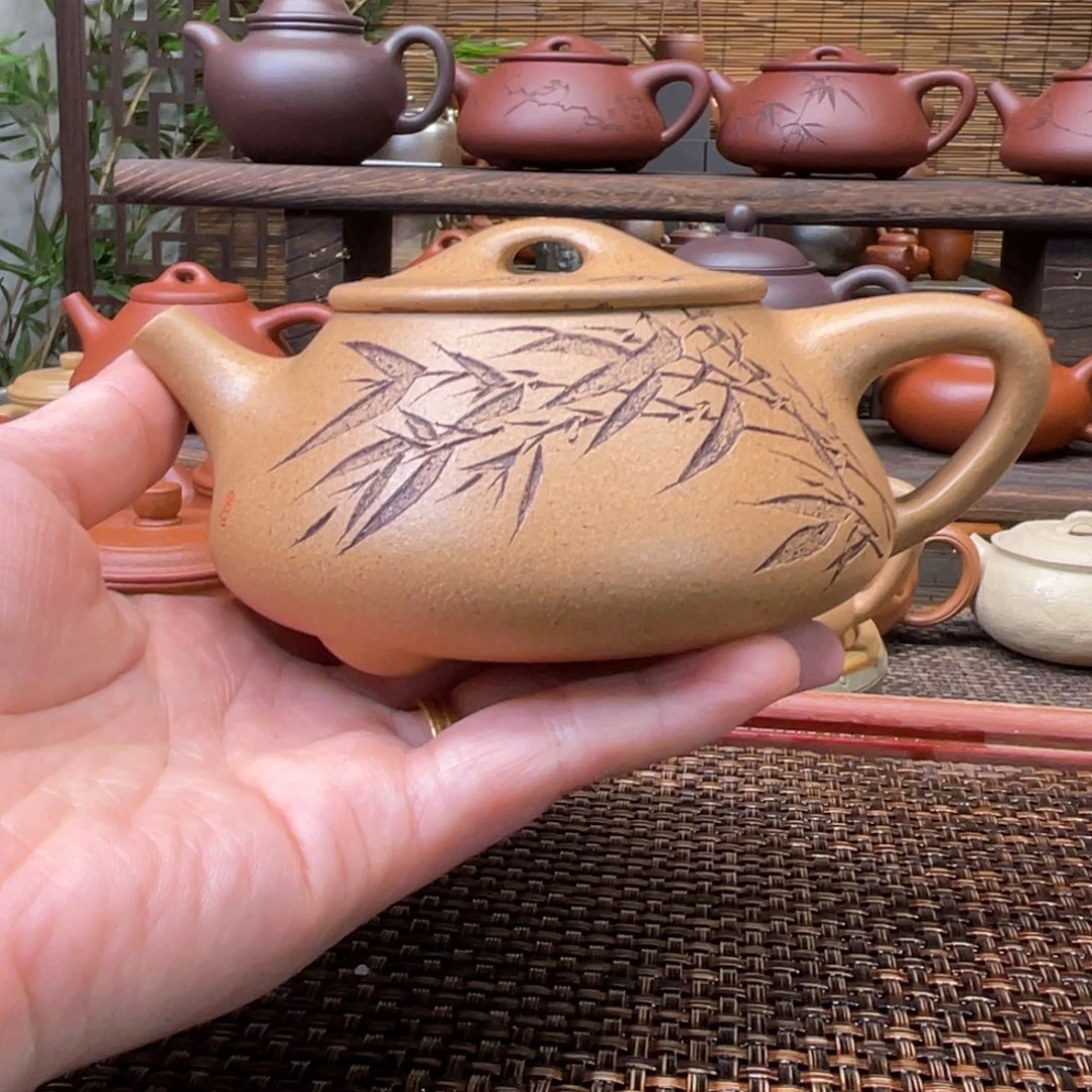 茶壶紫砂宜兴原矿紫砂手工制255