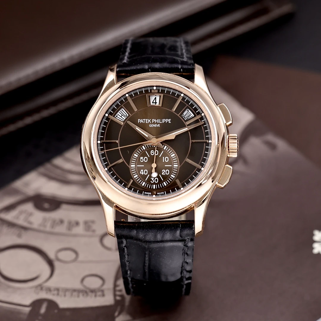 95新  95新 Patek Philippe/百达翡丽 5905R复杂功能计时 年历表