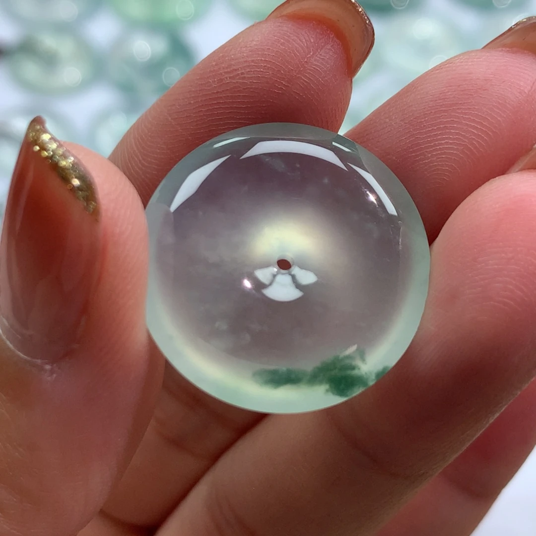 翡翠未镶嵌颈饰5号