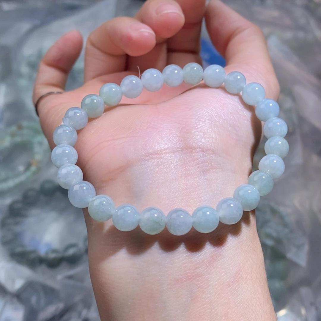 未镶嵌手串翡翠手串