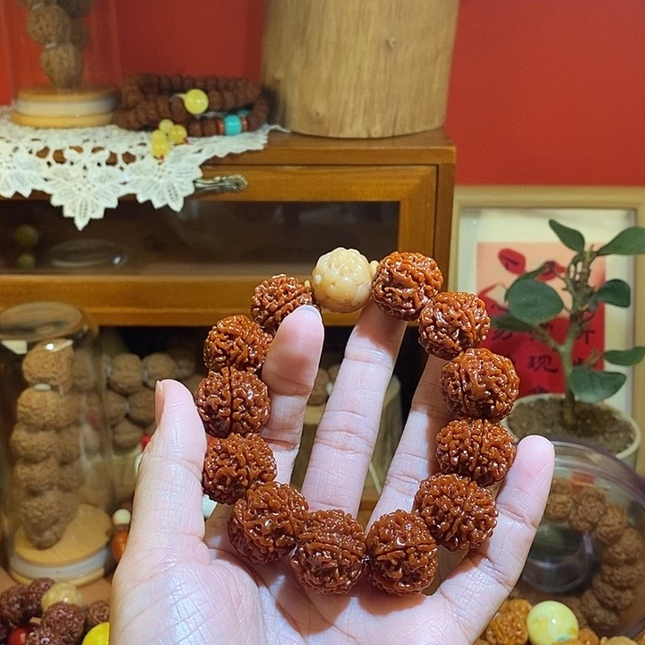 金刚菩提手串206玉华貔貅