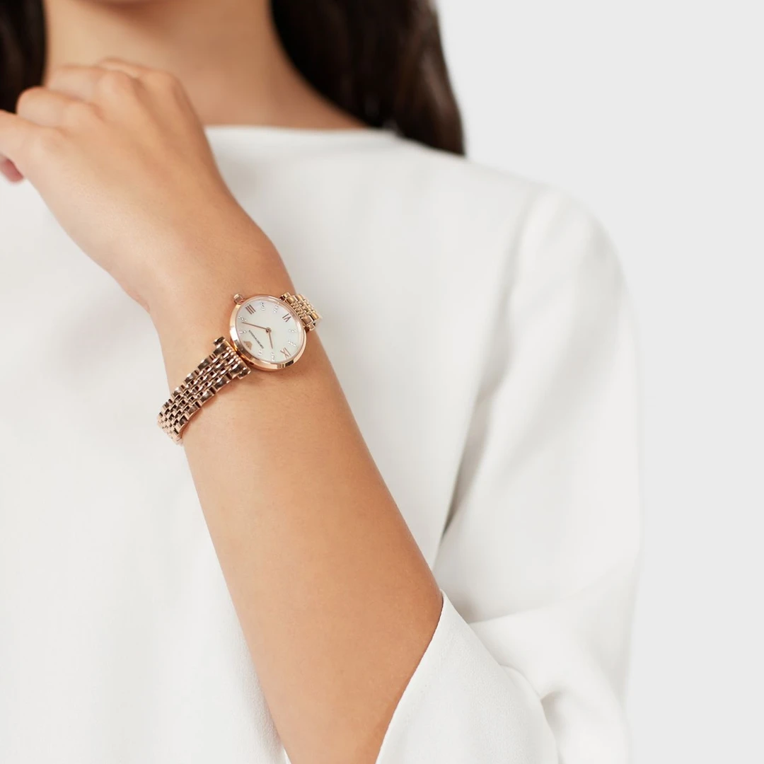 EMPORIO ARMANI正品手表付款 选定拍照发货气质 男女款式机械石英