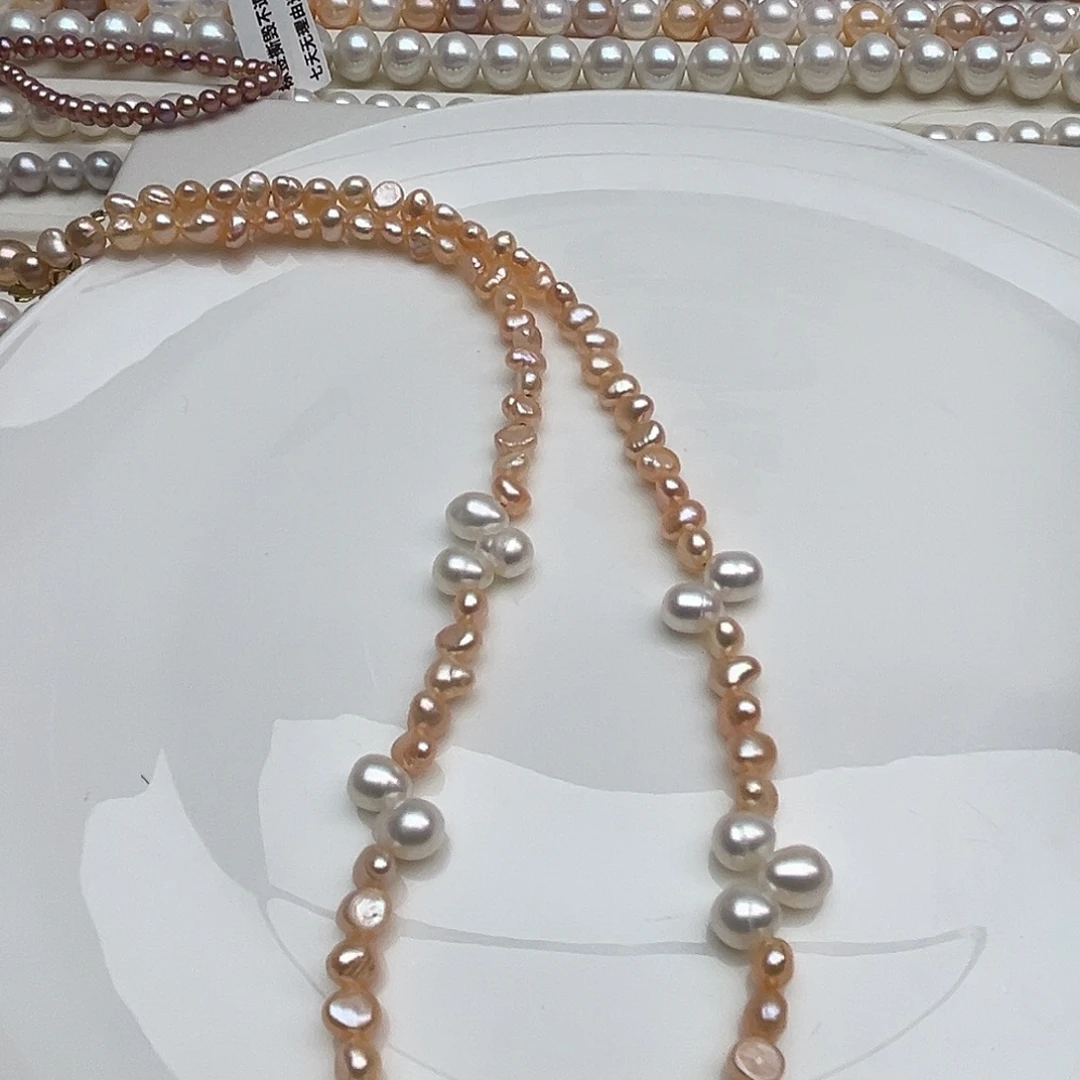 淡水珍珠颈饰未镶嵌