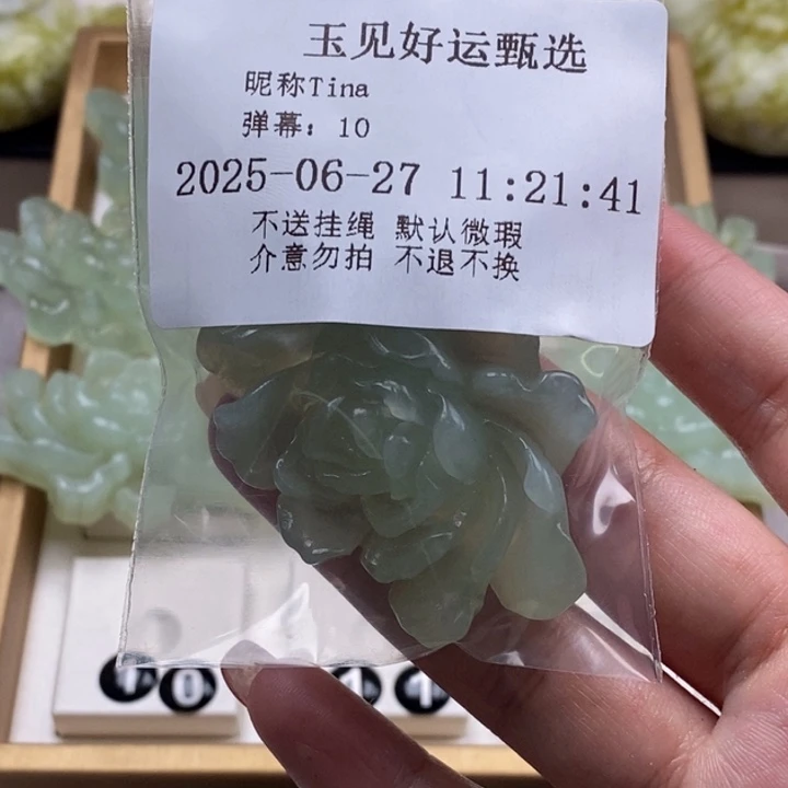 T***a蛇纹石玉未镶嵌颈饰