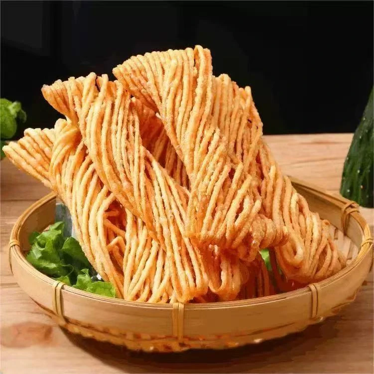 金丝馓子健康美食古镇酥脆零食自己妈呀太香了79六桶香辣蟹油炸