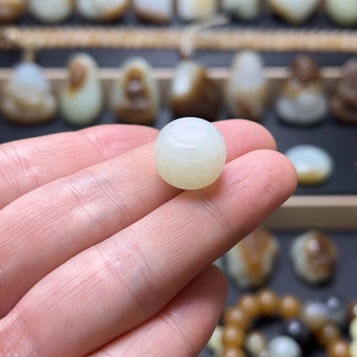 和田玉（糖玉）未镶嵌颈饰