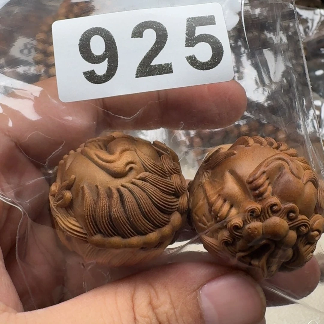檀香木手串/手链曼***克貔貅一对
