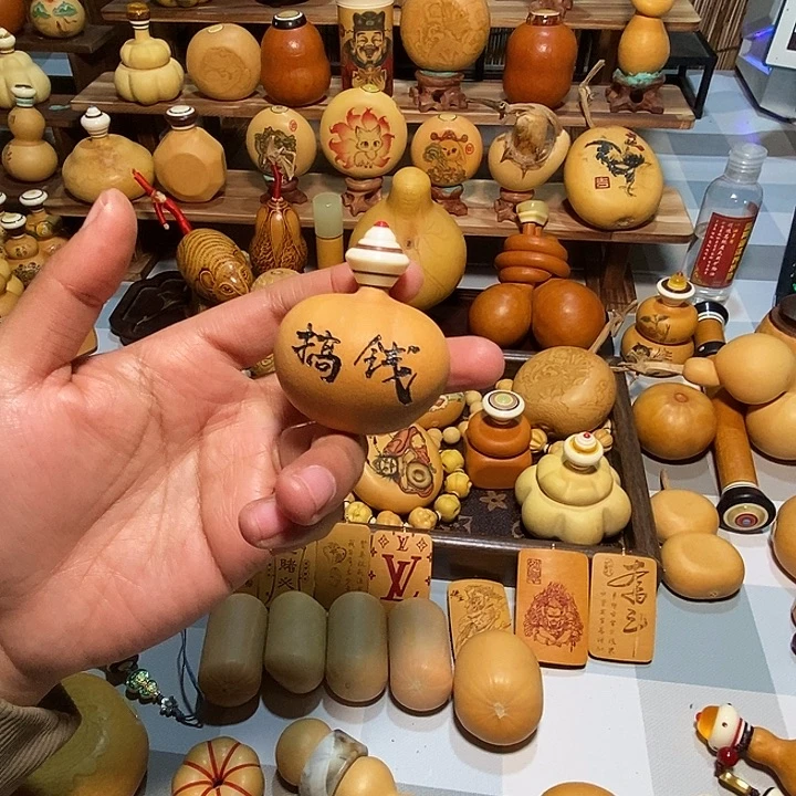 搞钱镶口小钱袋葫芦