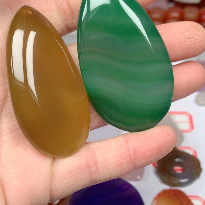 玛瑙/玉髓颈饰未镶嵌用****4