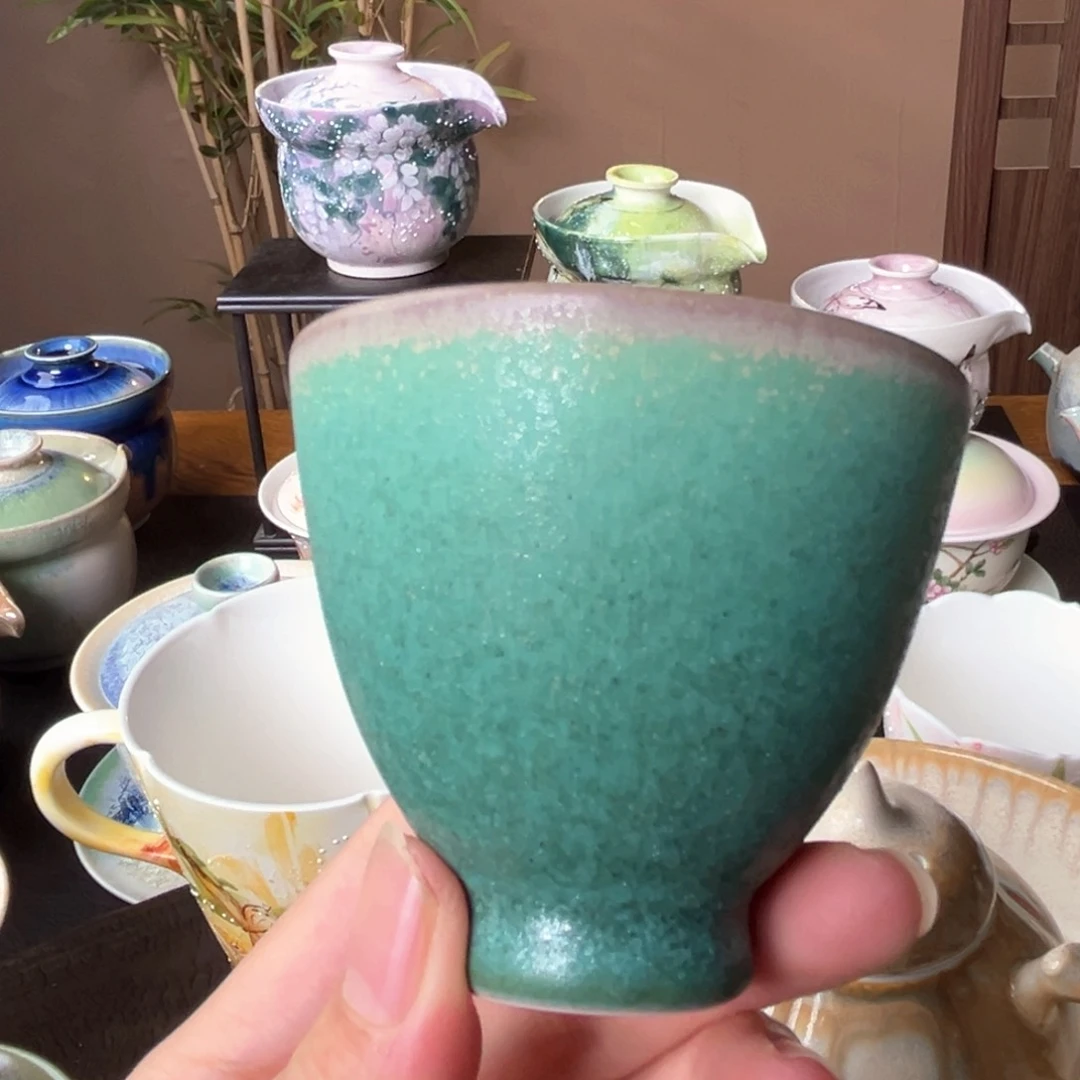 杯景德镇纯手工柴烧茶器