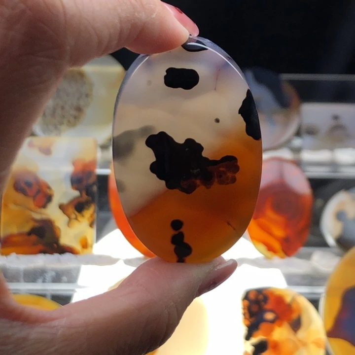 玛瑙/玉髓颈饰未镶嵌瑕疵149