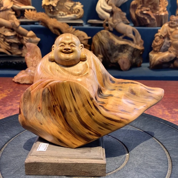 柏木（崖柏）根雕摆件