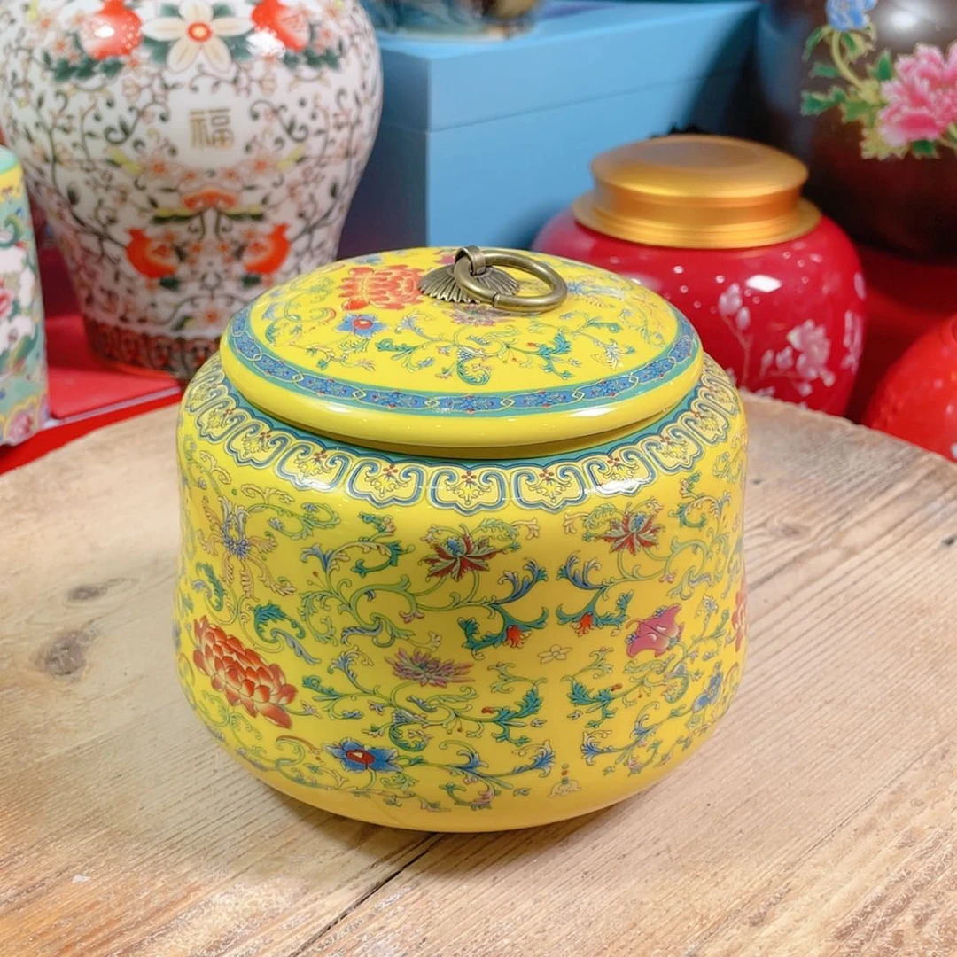 【闪购商品】罐陶瓷茶叶罐密封罐
