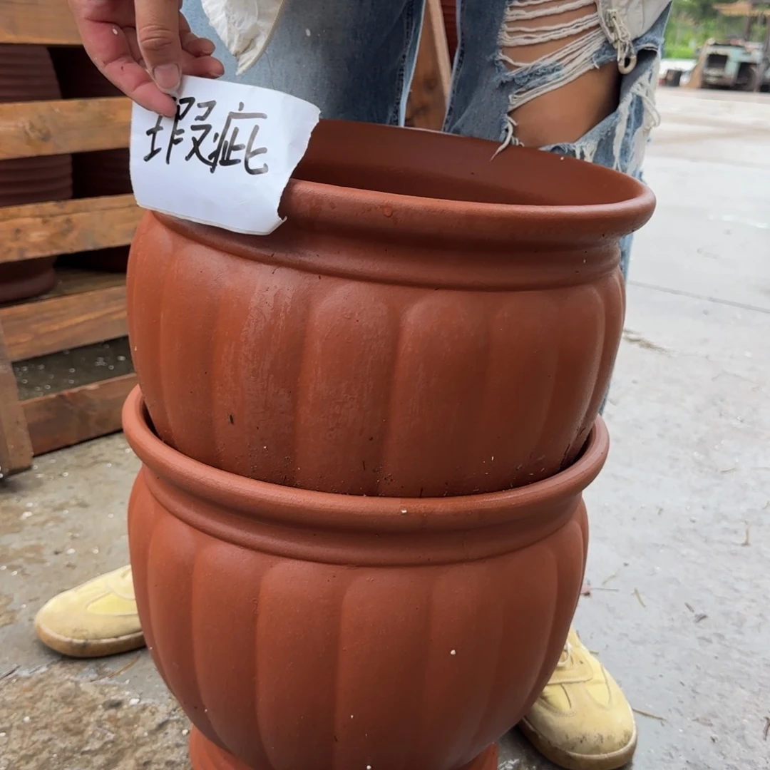 紫砂花瓶口35高30宜兴紫砂瑕疵粗糙火裂